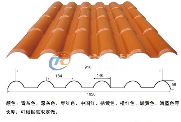 新型屋面瓦波形