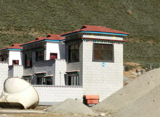 树脂瓦打造特色藏居，点燃藏族新生活